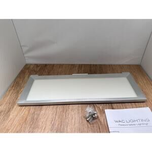 WAC LINE PRO 12" LED Edge Lit Task Lt 3000K Soft Wht, Aluminum - LN-LED12P-30-AL